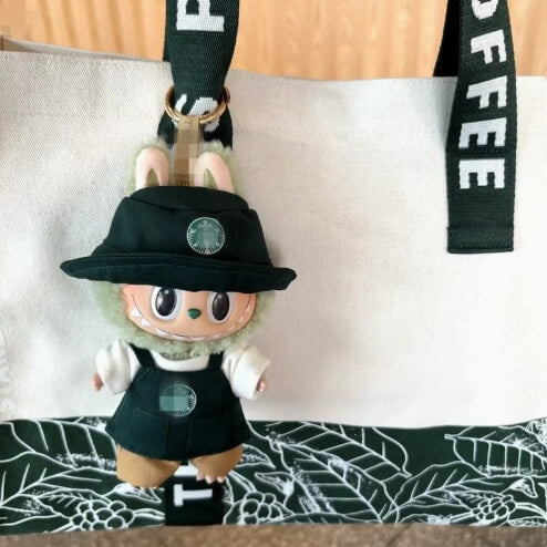 Barista Labubu Outfit - Starbucks Inspired (4 Piece Set)