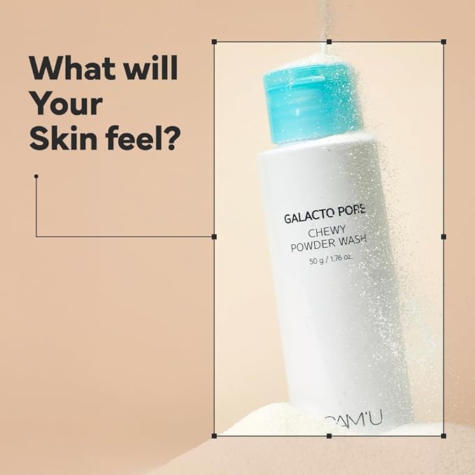 SAM'U Galacto Pore Chewy Powder Wash