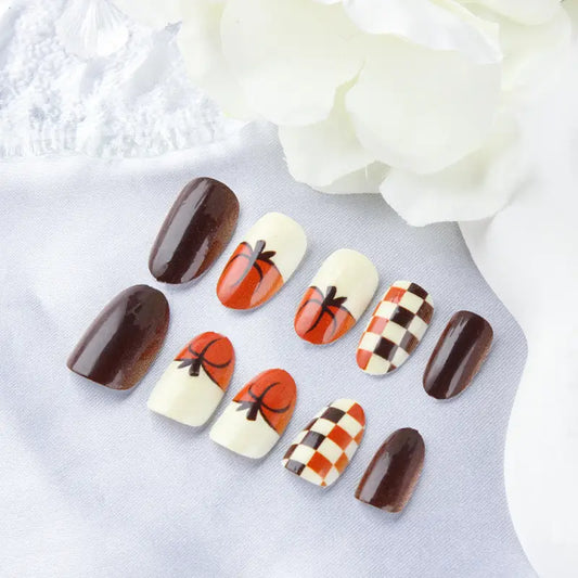 Fall For Me Press On Nails - 24 Pieces