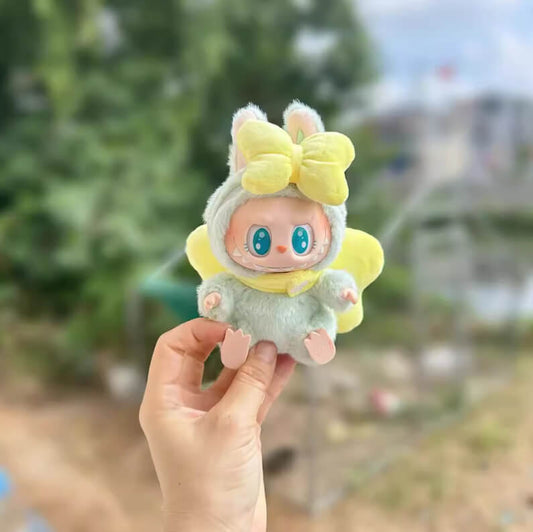 Yellow Big Bow Labubu Outfit - 2 Piece Outfit