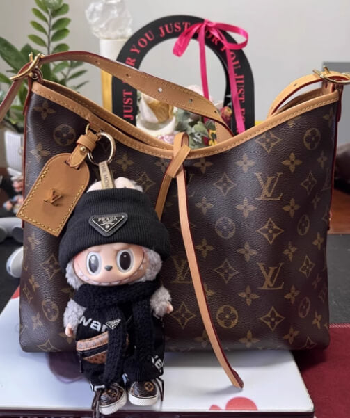 Designer Drip Labubu Outfit (5 Pieces) - Alexander Wang, LV, Prada