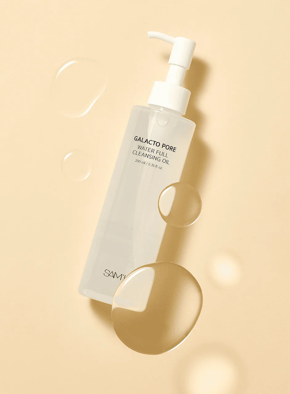 SAM'U Galacto Pore Water Full Cleansing Oil