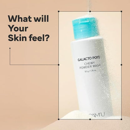 SAM'U Galacto Pore Chewy Powder Wash