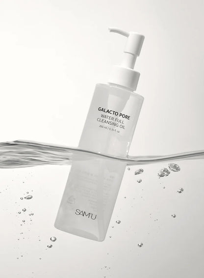SAM'U Galacto Pore Water Full Cleansing Oil