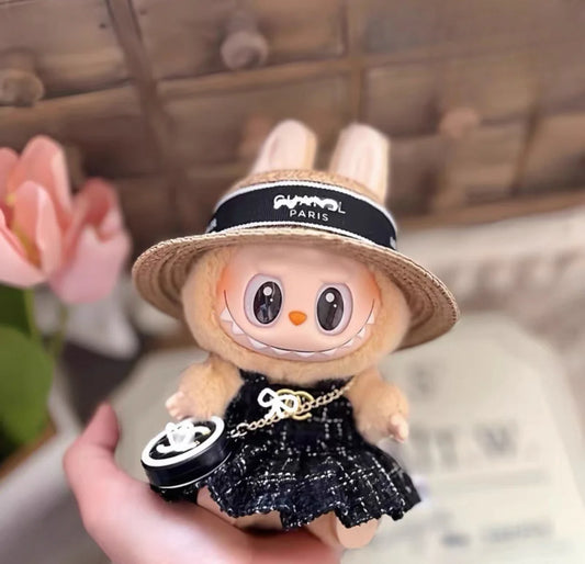 Black Chanel Labubu Inspired (3 Piece Outfit)