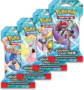 Pokémon TCG Scarlet & Violet Journey Together expansion — booster pack plus sleeves for players, collectors, and trading card fans at ZIbuya
