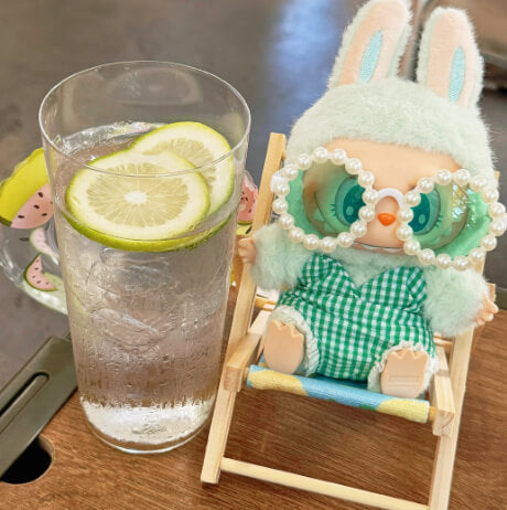 Vacation Vibes Labubu Outfit (3 Piece swimwear set)