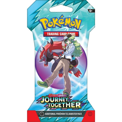 Pokemon Trading Card Game Scarlet & Violet expansion — Journey Together booster pack with sleeves, perfect for collectors and competitive play at ZIBUYA