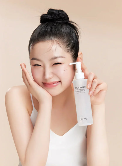 SAM'U Galacto Pore Water Full Cleansing Oil